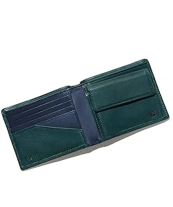Amazon | [IS/IT] 二つ折り財布 カード段5 メンズ レザー